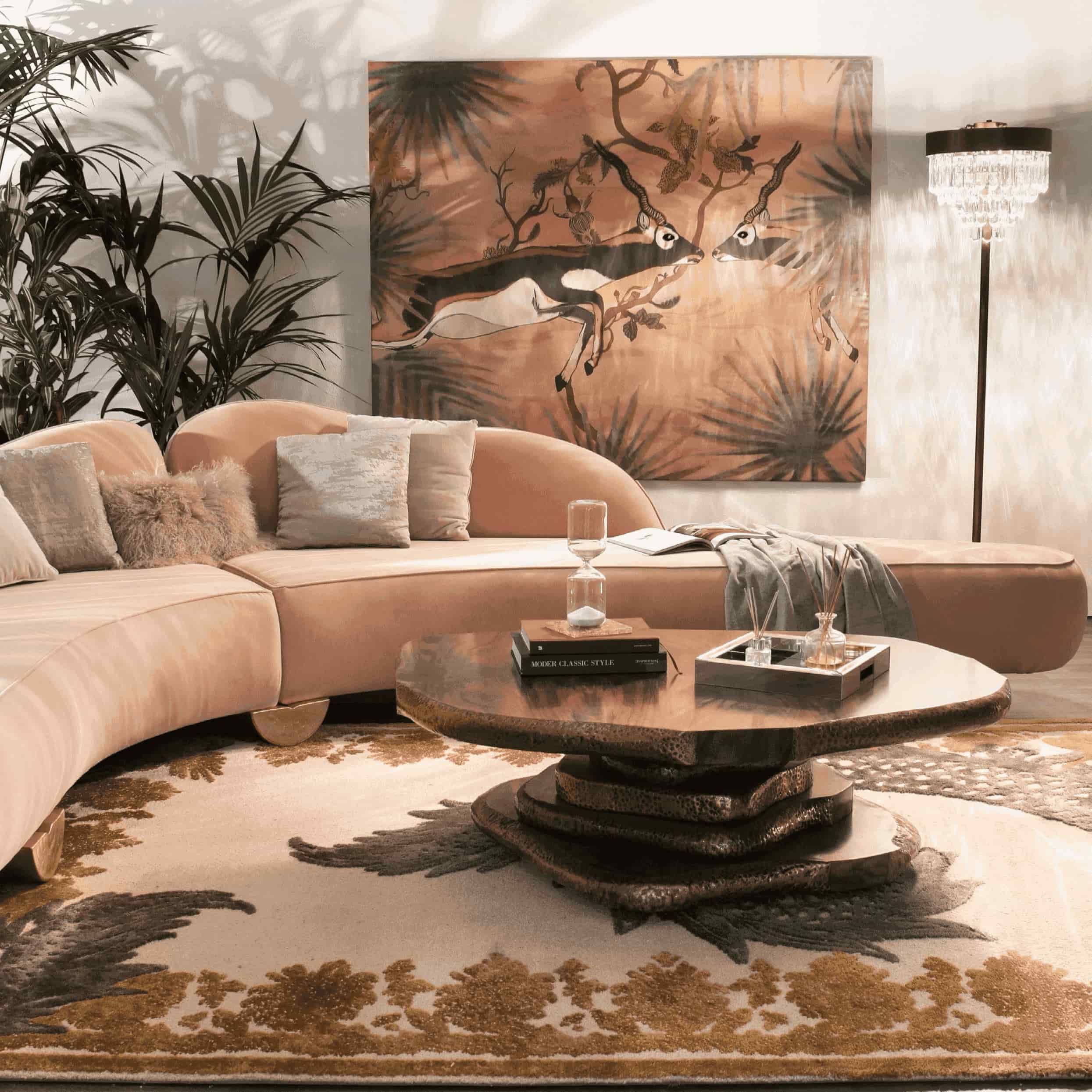 3 Gold Living Room Ideas for your design project | Insplosion