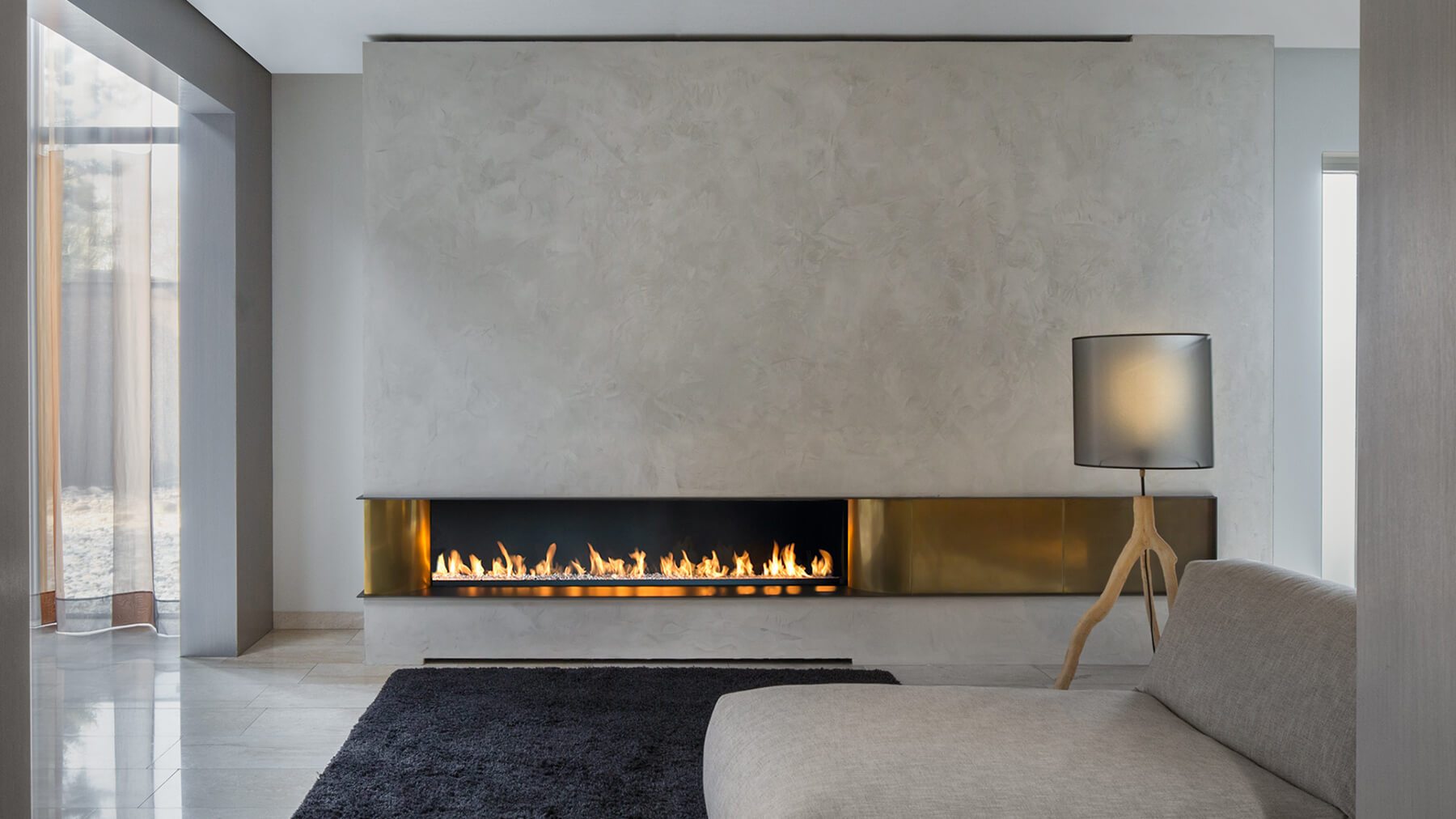 modern fireplace of Trends according to décor aid