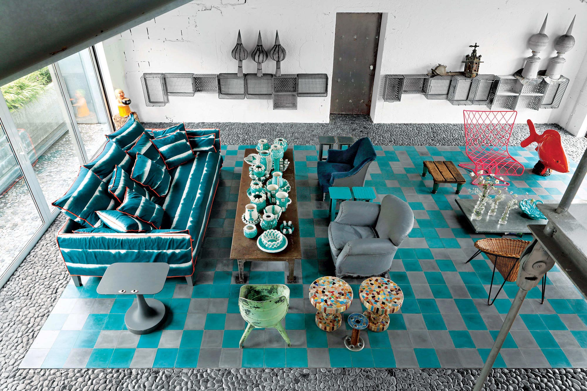 paola navone eclectic milan home