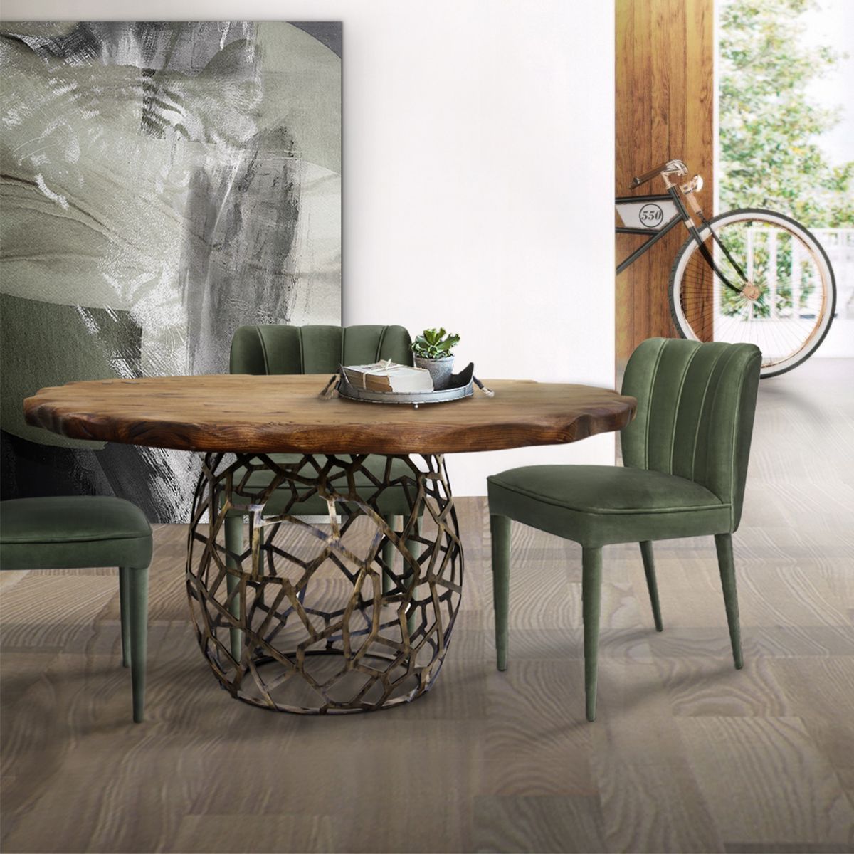 Inspired by the look - Dalyan Dining Chair
