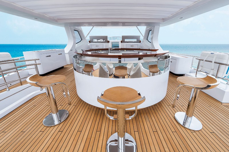A Luxury Yacht by Achille Salvagni