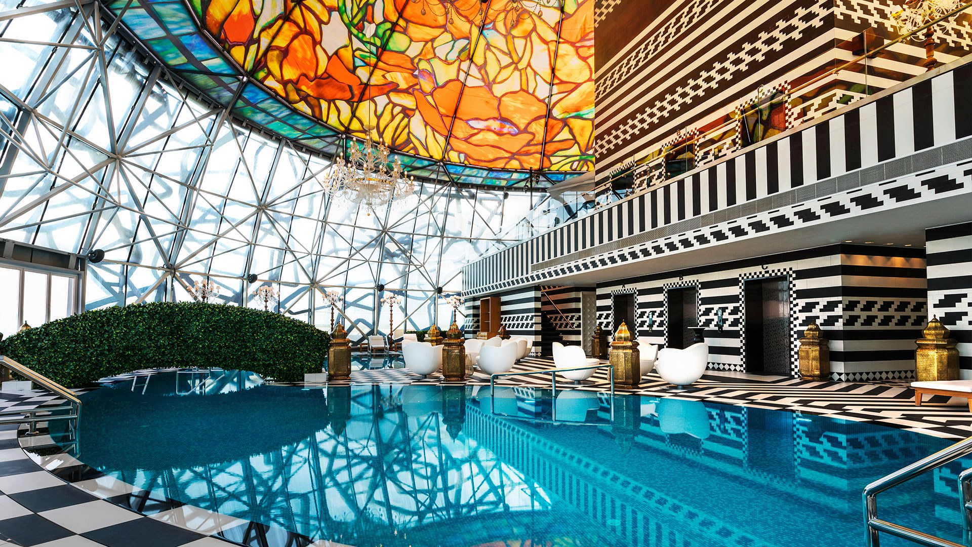 The Mondrian Hotel Pool Area