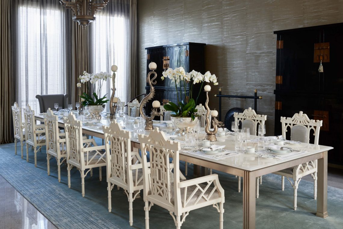 Eclectic Luxury Dining Room