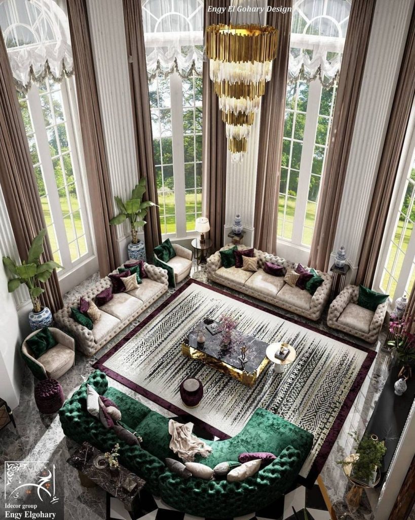 Glamorous Living Room | Insplosion