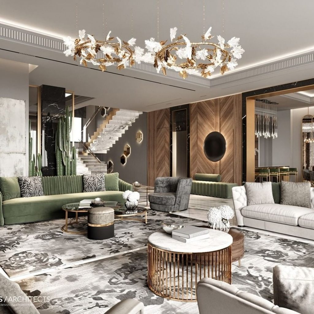 Luxury Modern Penthouse Apartment Entryway Ideas photo