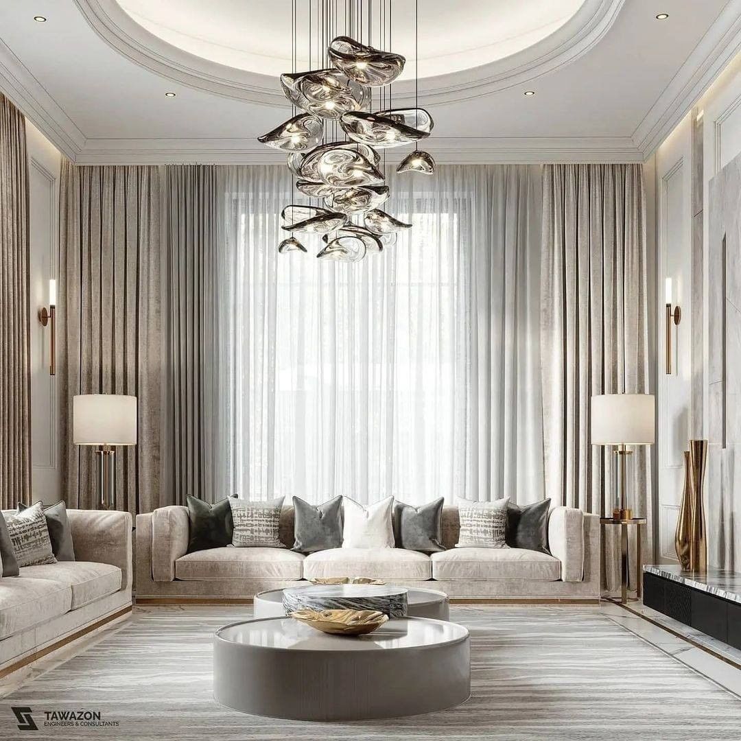 A Large Beauty Living Room | Insplosion