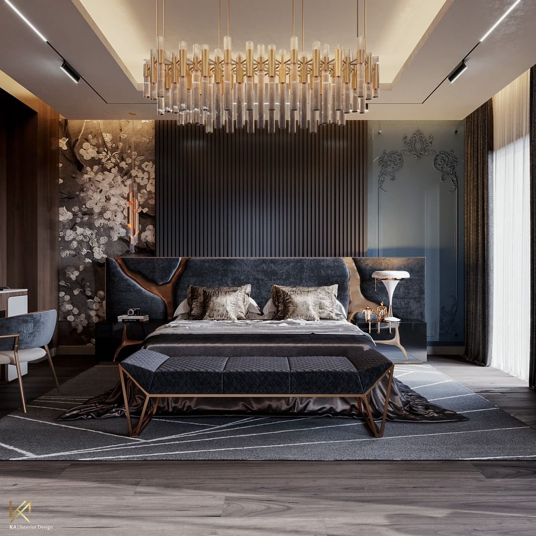 Modern Contemporary Bedroom: A Touch Of Luxury And Comfort